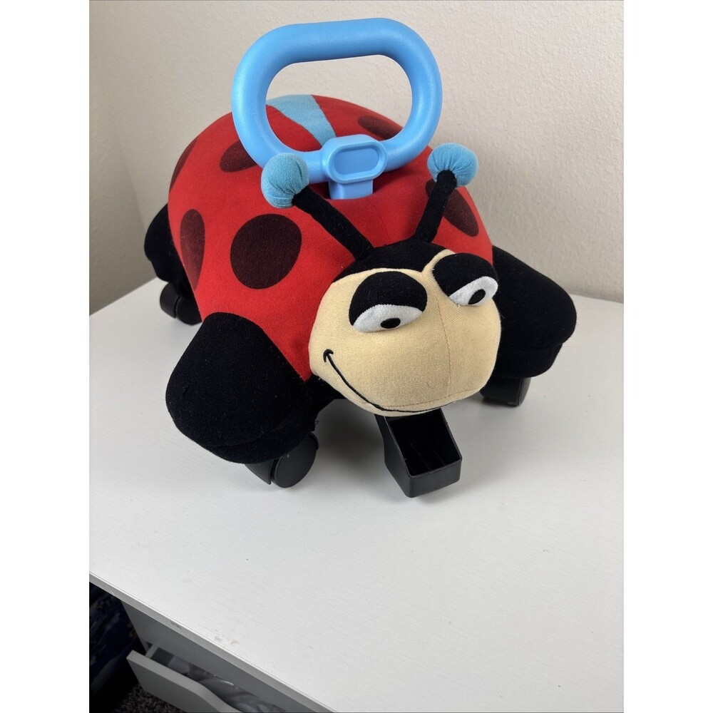 Little Tikes Pillow Racer Plush Ladybug Toddler Riding Toy